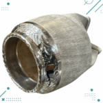 Mate Torpedo Cincelado, Calabaza Cuero Crudo - Imagen 2