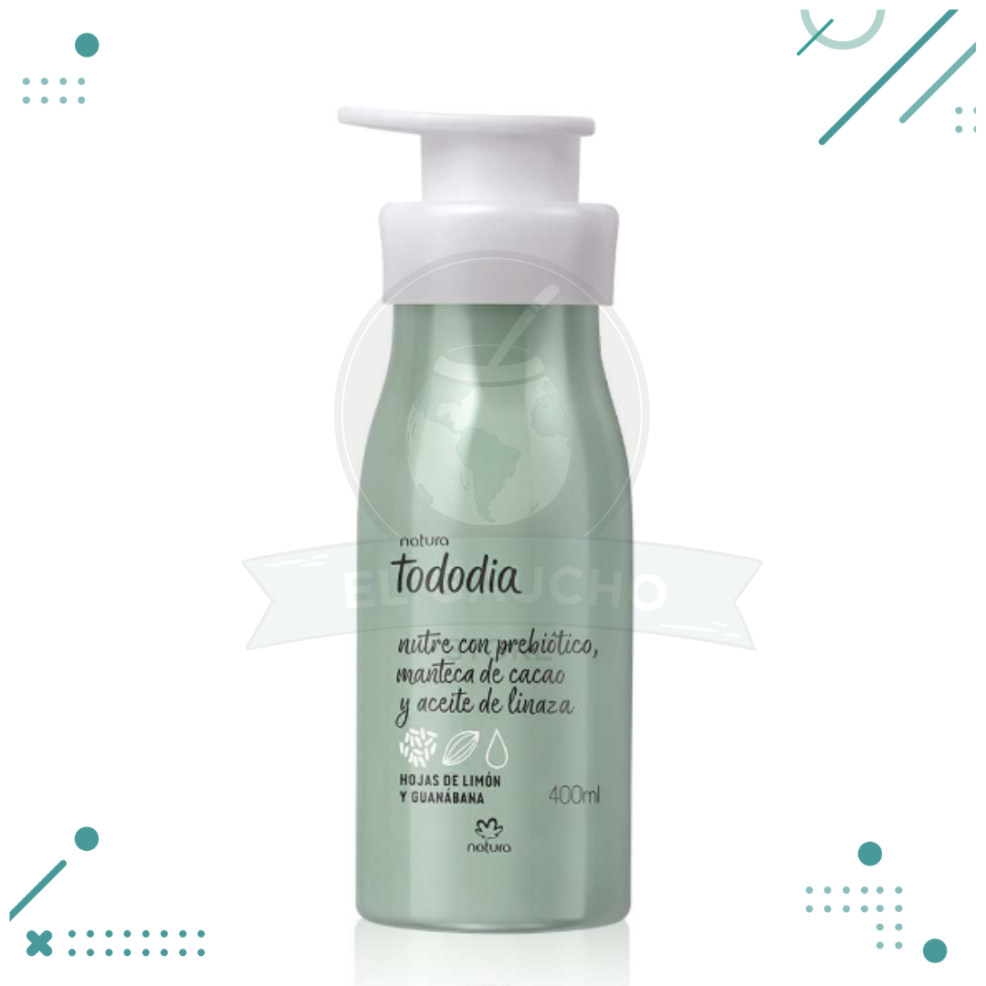 natura-1.png Crema Nutritiva para el Cuerpo Tododia Hojas de Limon y Guanabana- Natura- 400 ml - Imagen 1