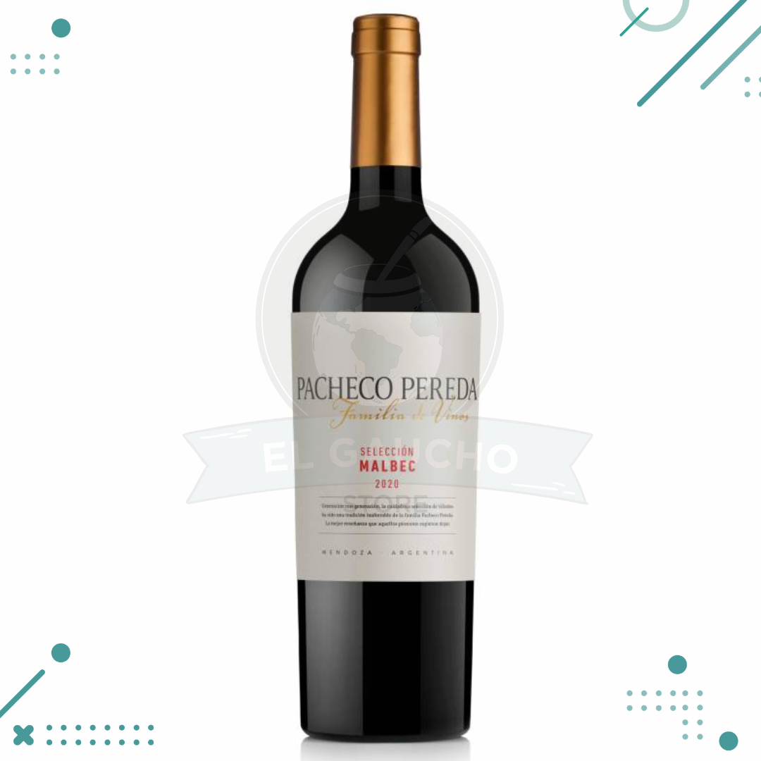 pacheco-pereda-malbec.png Vino Pacheco Pereda Seleccion Malbec 750ml - Imagen 1