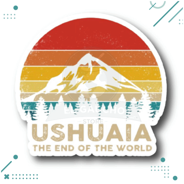 Sticker Argentina - Ushuaia