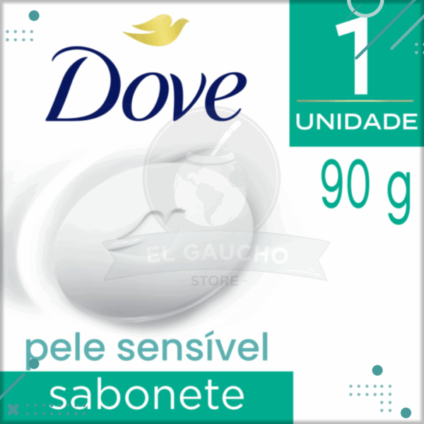 Dove jabon piel sensible 90g