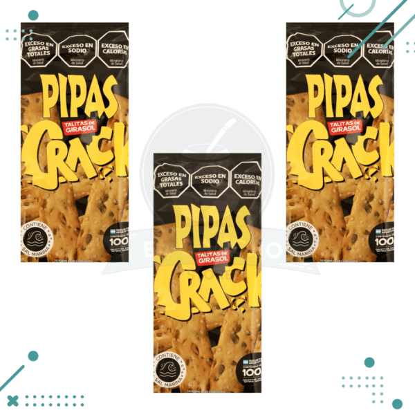 PIPAS talitas de girasol 100gr (pack x3 un.) 300gr