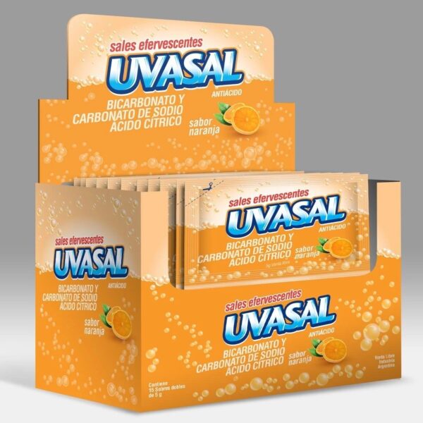 UVASAL SOBRE NARANJA X 15 sobres (10g) 150Gr