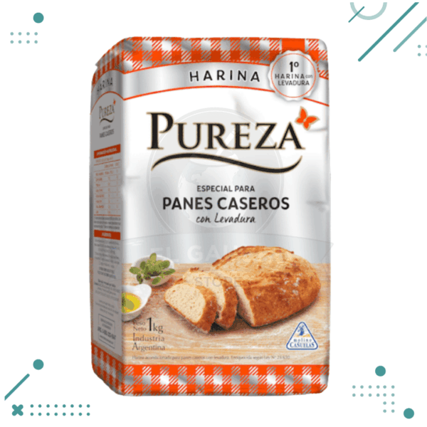 Harina Pureza Epecial Para Panes Caseros con Levadura 1k