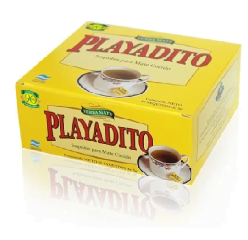Mate Cocido Playadito X50 Saquitos (150gr.)
