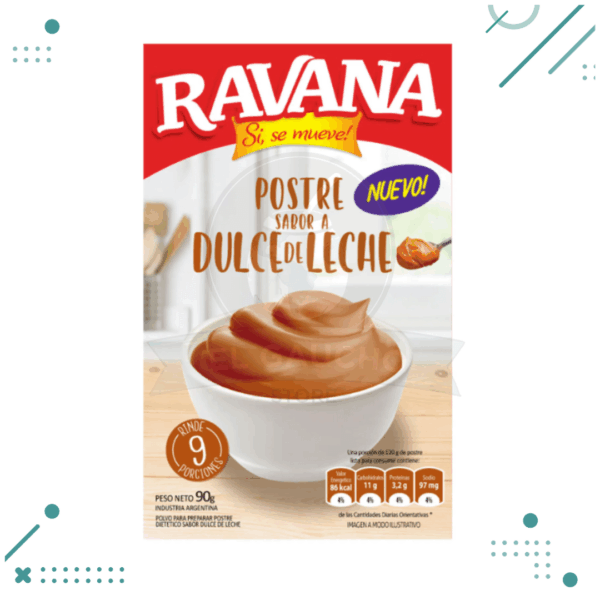 Postre DULCE DE LECHE Ravana 90gr