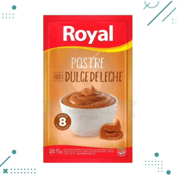 POSTRE DULCE DE LECHE en polvo Royal (65gr)