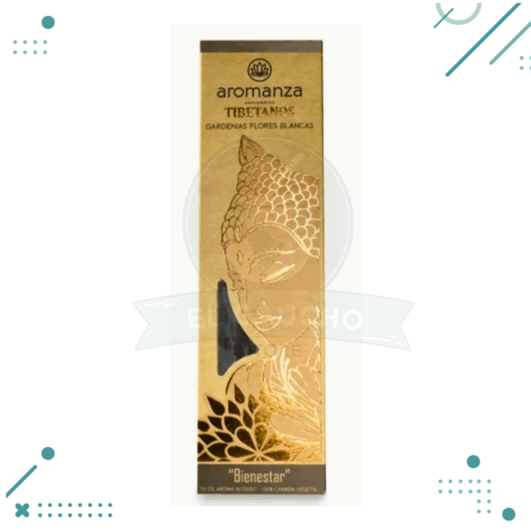 Sahumerios Aromanza Tibetanos Black, Gardenia y Flores Blancas