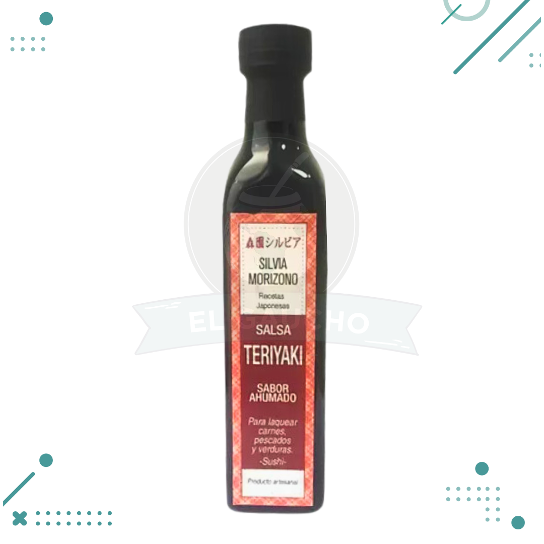 salsa-2.png Salsa Teriyaki Silvia Morizono x250ml - Imagen 1