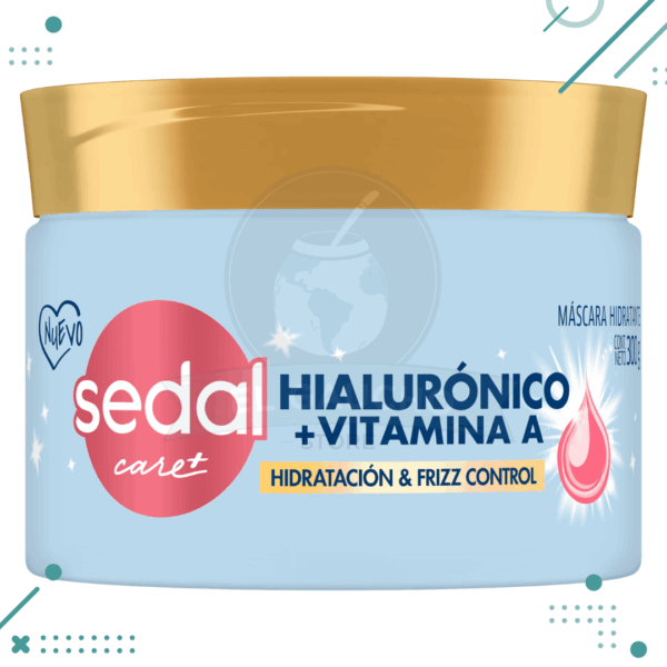 Mascara hidratante capilar SEDAL hialuronico + vitamina A 300gr