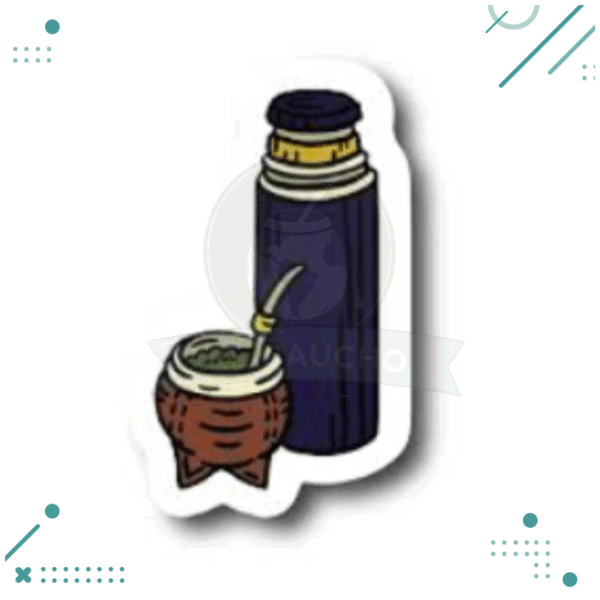 Sticker Argentina – Termo + Mate