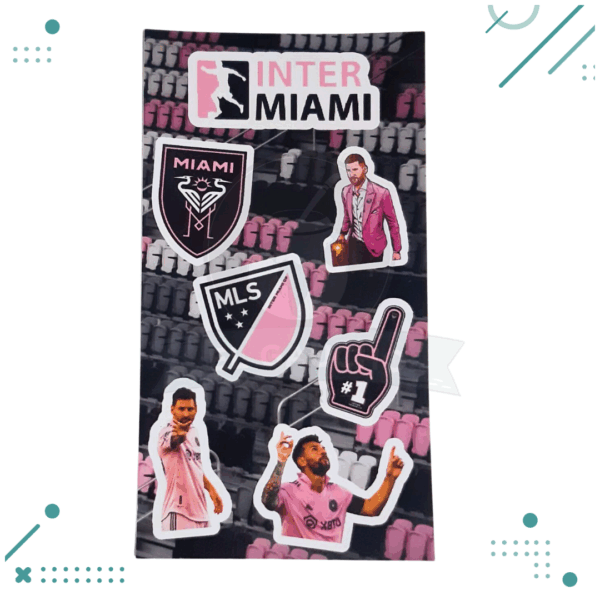 Plancha Stickers Inter Miami