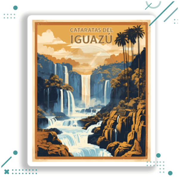 Sticker Argentina - Cataratas del Iguazu