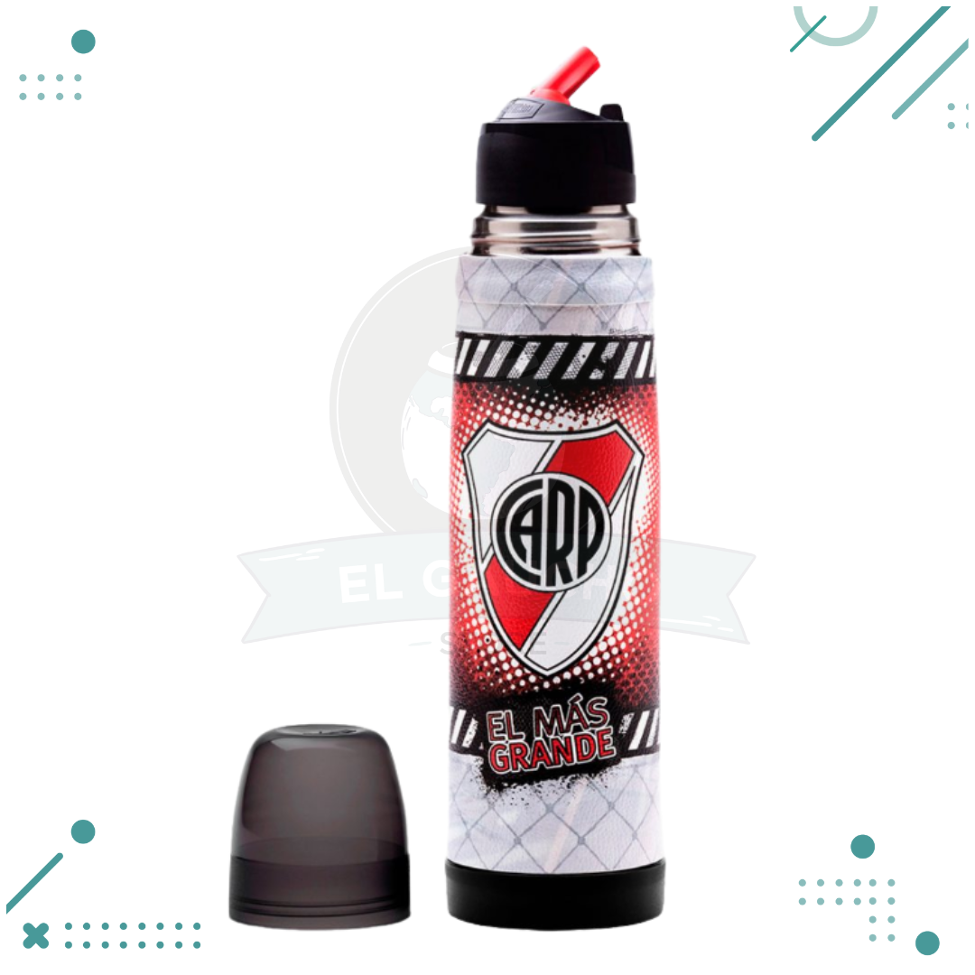 termo-10.png Termo LUMILAGRO Acero Inoxidable Pico Matero RIVER - Imagen 1
