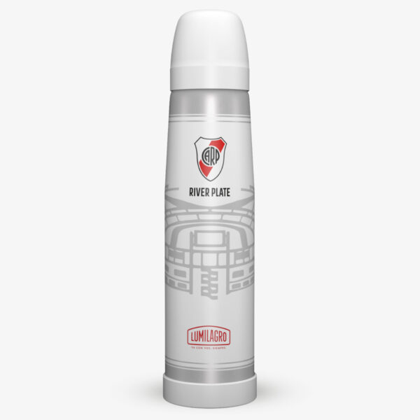 Termo de Acero Luminox River Plate - Modelo 1