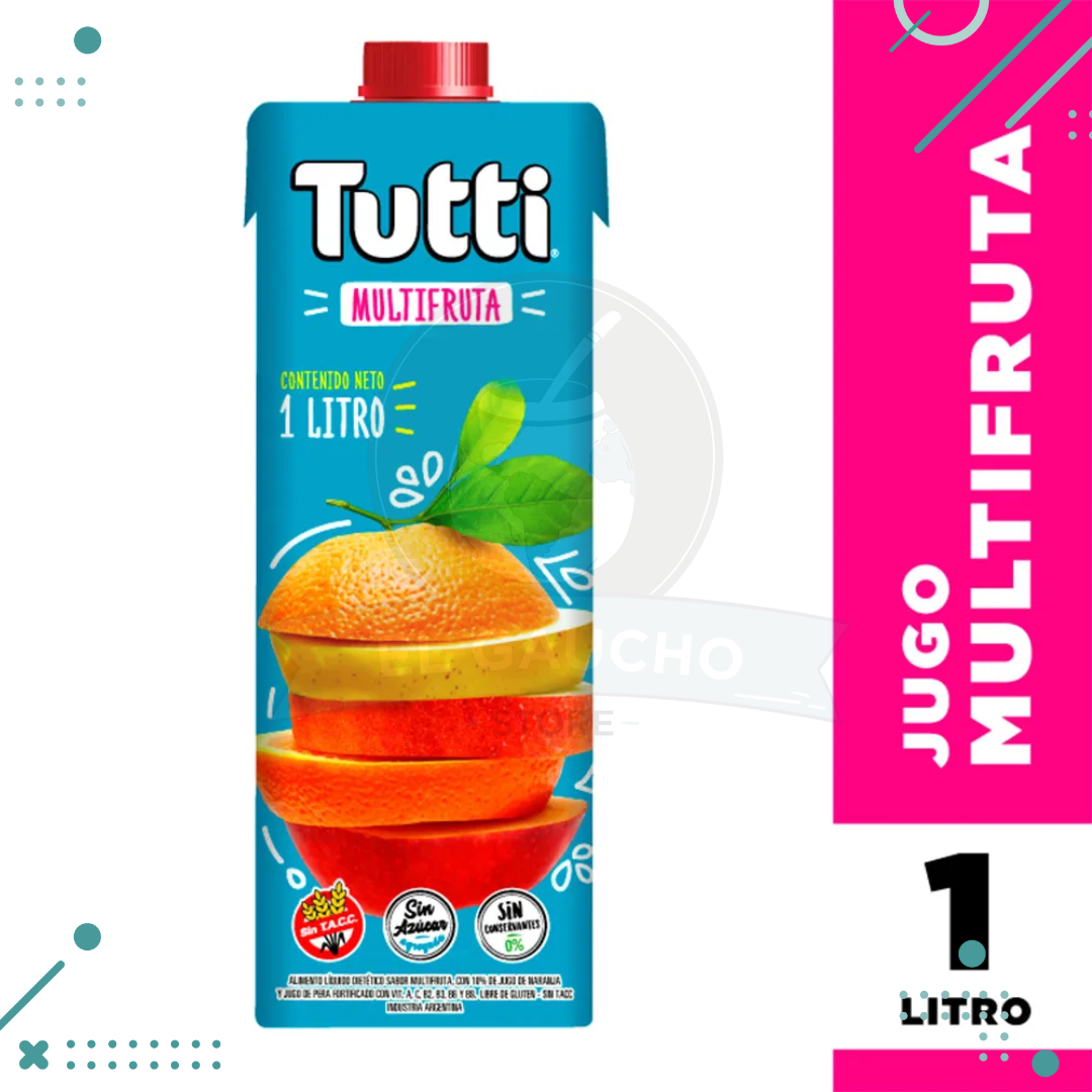 tutti2.png Jugo TUTTI multifruta 1Lt - Imagen 1