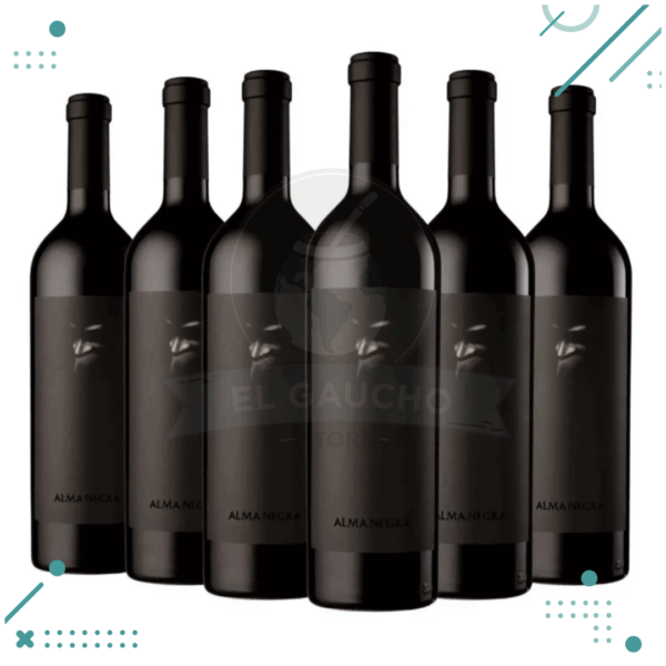 Vino ALMA NEGRA Blend 750ml (Pack x6 botellas)
