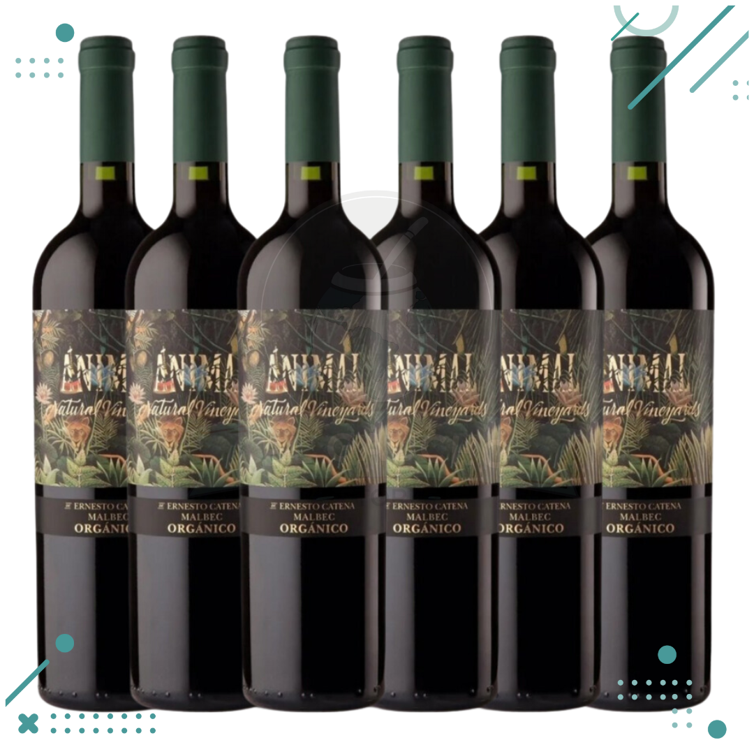 vino-18.png Vino Animal Malbec ORGANICO 750ml (Pack x6 botellas) - Imagen 1