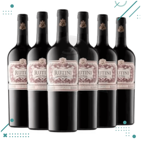 Vino Rutini Cabernet - Malbec 750ml (Pack x6 botellas)