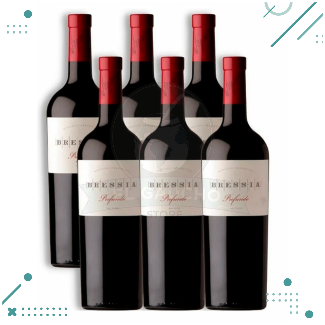 vino-29.png Vino Bressia Profundo (750ml) (Pack x6 botellas) - Imagen 1