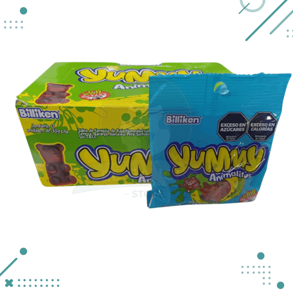 GOMITAS YUMMY ANIMALITO (30GR) (CAJA X12UNI) (360GR)