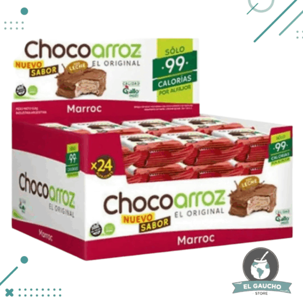 Alfajor Chocoarroz, MARROC (22gr) (Pack de 30u) (600gr)