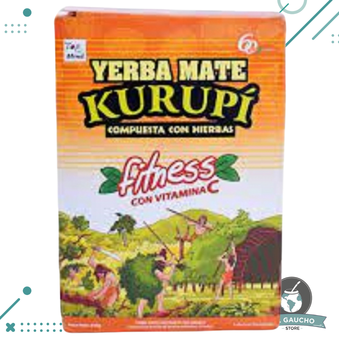 x3-Unidades-2022-07-04T105720.228.png Yerba Mate Kurupí Fitness con Vitamina C 500 Gr Paraguay - Imagen 1