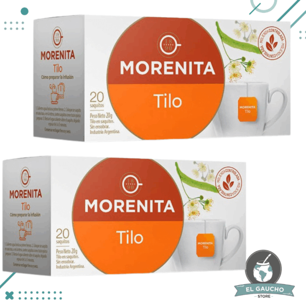 Te TILO Morenita 20 Saquitos (2 Unidades) (40gr)