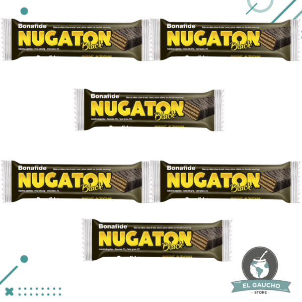 Nugaton Bonafide Oblea BLACK 27gr (Pack 6) 160gr