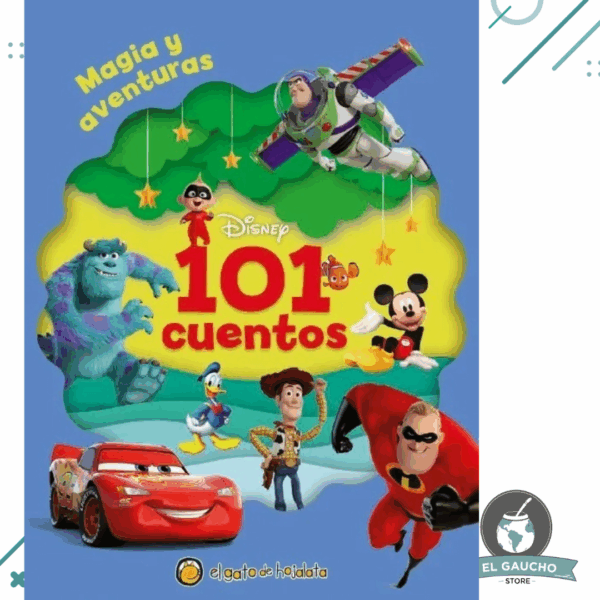 Libro 101 Cuentos Magia Y Aventuras Disney