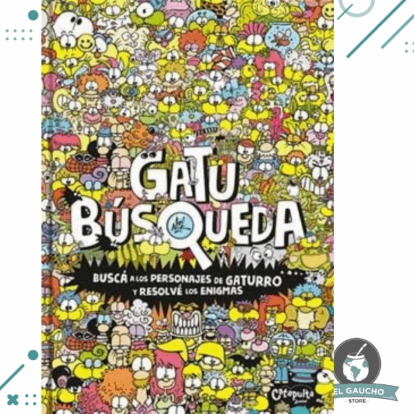 Libro Gatu Busqueda. Gaturro