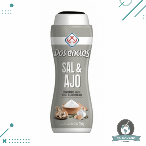 Sal Con AJO Dos Anclas salero 200gr