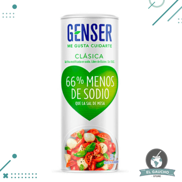 Sal Fina Genser Clasica Salero 300g 66% Menos Sodio