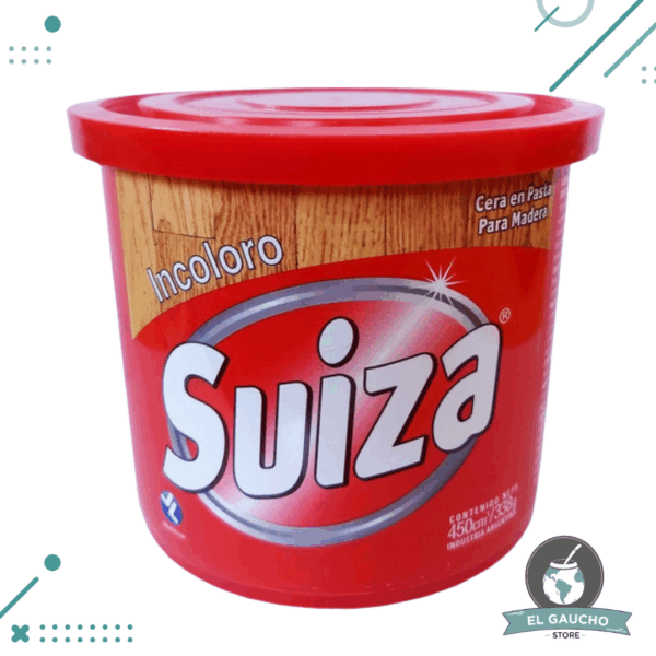 Suiza Cera Piso En Pasta, INCOLORO