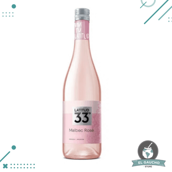 Vino Latitud 33 Malbec Rosé 750ml
