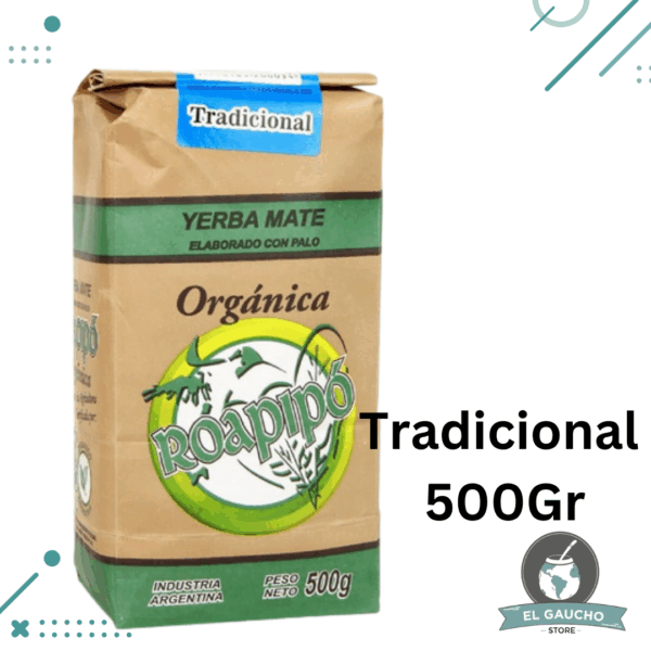Yerba Mate Roapipo ORGANICA TRADICIONAL (500g)