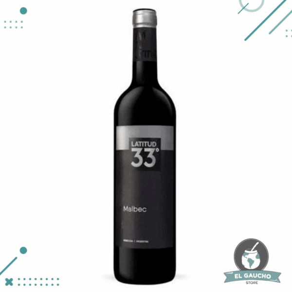 Vino Latitud 33 Malbec 750ml