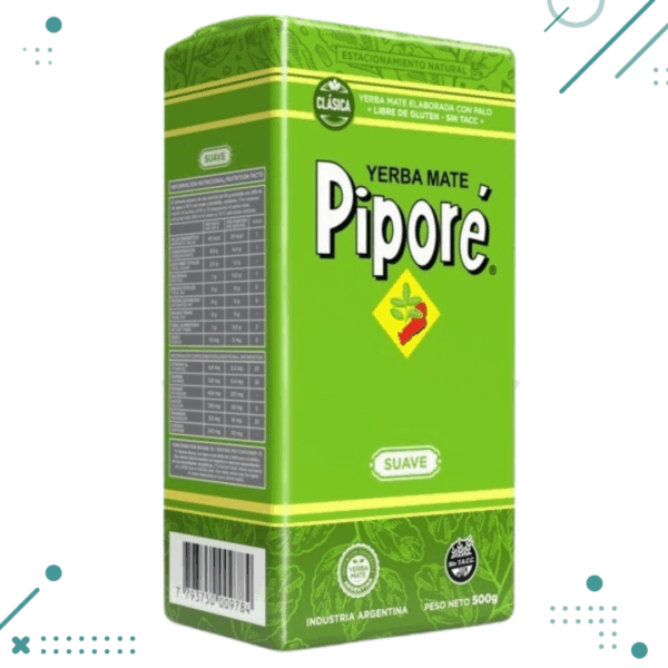 Yerba Mate Piporé Suave (500gr)