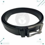 Cinturon Belt Cuero Color Negro Genuino 100% Artesanal, Modelo 5
