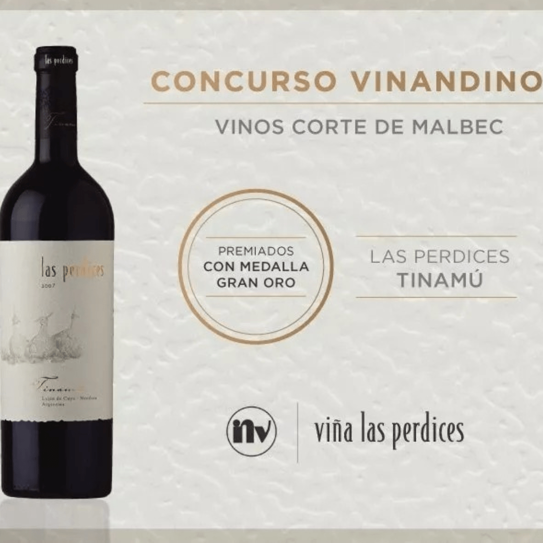 x3-Unidades-6-2.png Vino Las Perdices Tinamu Blend Gran Reserva 750ml - Imagen 1
