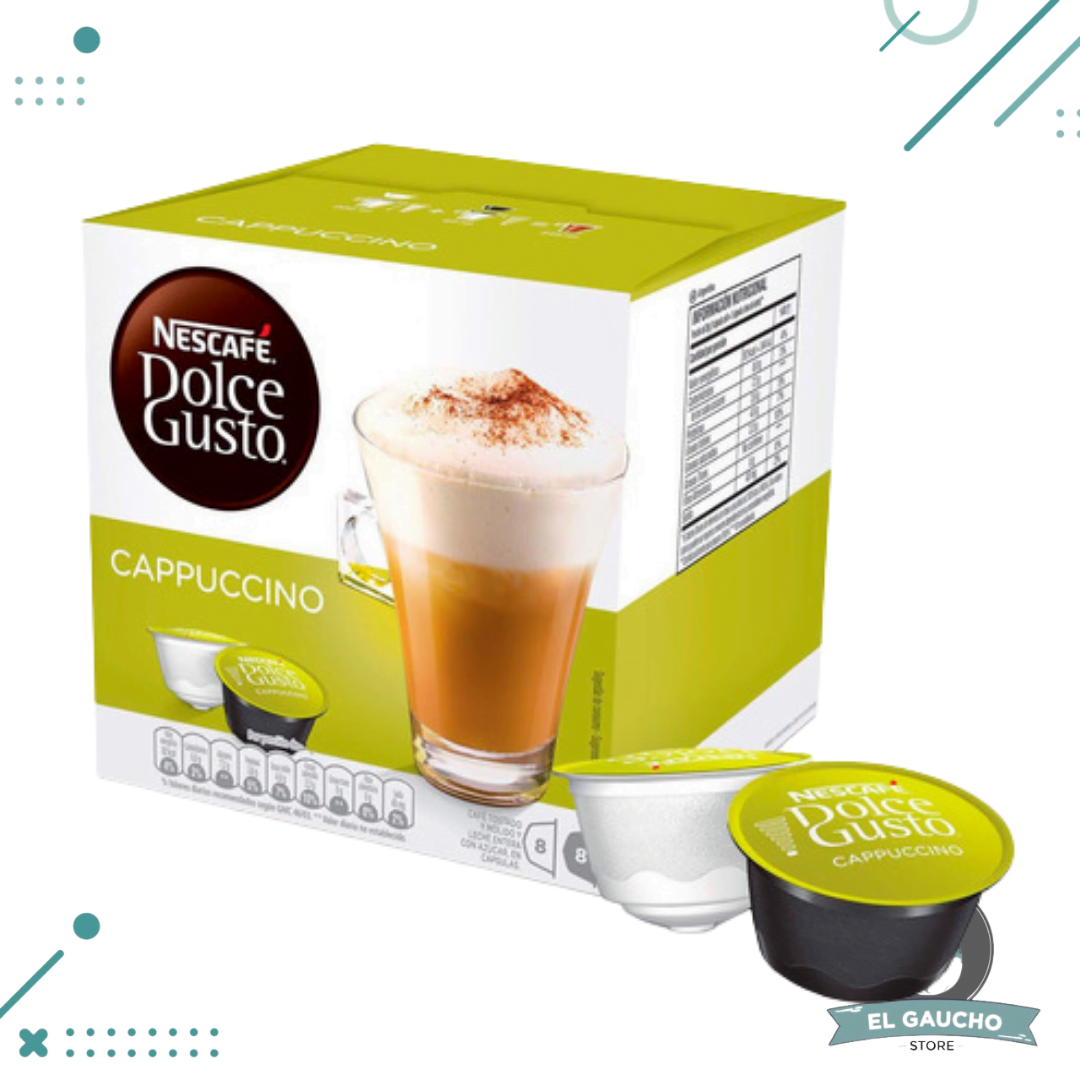 x3-Unidades-65-3.png Nescafe Dolce Gusto Cappuccino Cafe en Capsulas 7g (box of 16) - Imagen 1