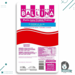 Pasta para Cubrir Tortas Ballina, Color ROJO, Sabor Dulce de Leche (500gr)
