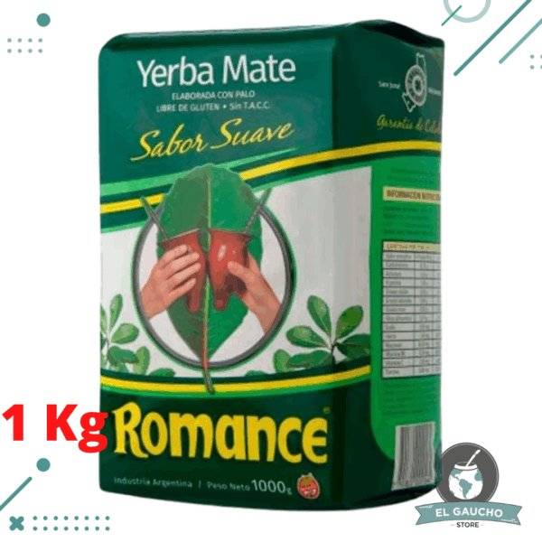 Yerba Mate Romance, Suave (1000gr)