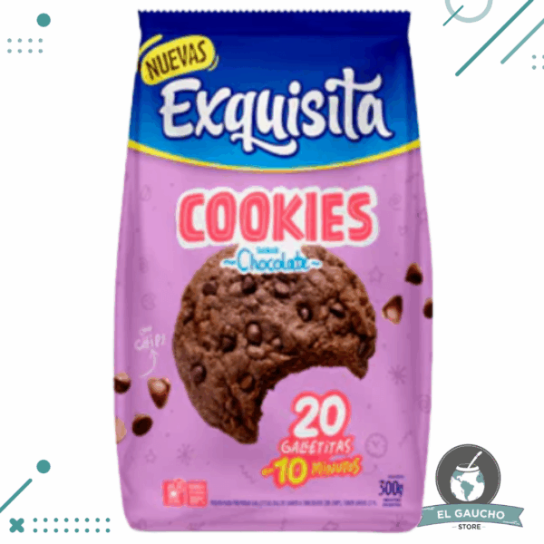 Exquisita Cookies Sabor Chocolate 300gr