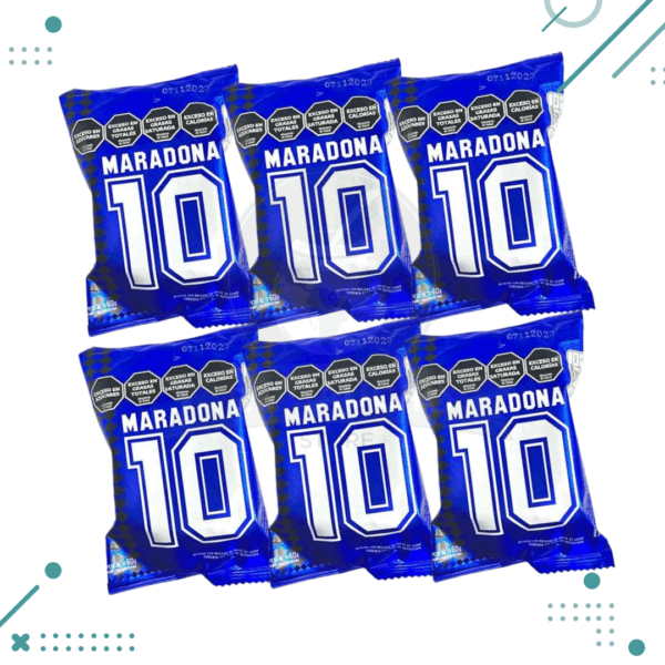 Alfajor Maradona 60gr (Pack x6 unidades) (360gr)