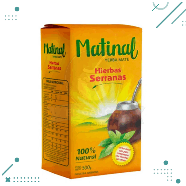 Yerba Mate Matinal Mezcla de Hierbas (500gr)