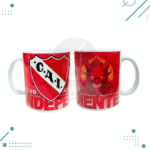 Taza Ceramica Independiente- Escudo y Diablo