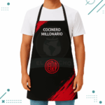 Delantal River Plate (67x74cm) Color Negro