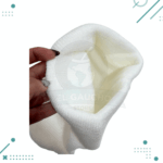 Gorro Lana Independiente, Color Blanco con Escudo Bordado (CAI) - Imagen 3