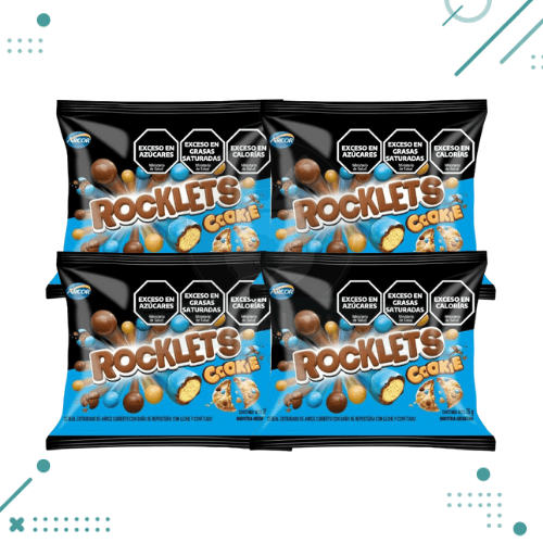 Rocklets COOKIE 35g (Pack x4un)(105g)
